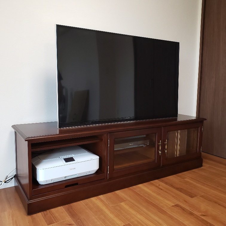 テレビ台 プリンター収納 TV台 日々たたいてます » Blog Archive » テレビ台、プリンター収納棚